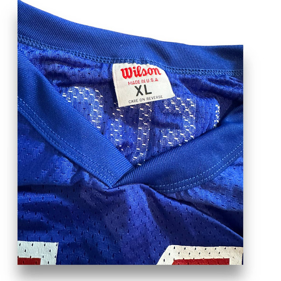 Vintage Wilson Drew Bledsoe New England Patriots Jersey Size: XL - Picture 3 of 7